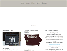 Tablet Screenshot of breezyhills.com